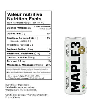 Organic Sparkling Original: 4 pack (12FL OZ)