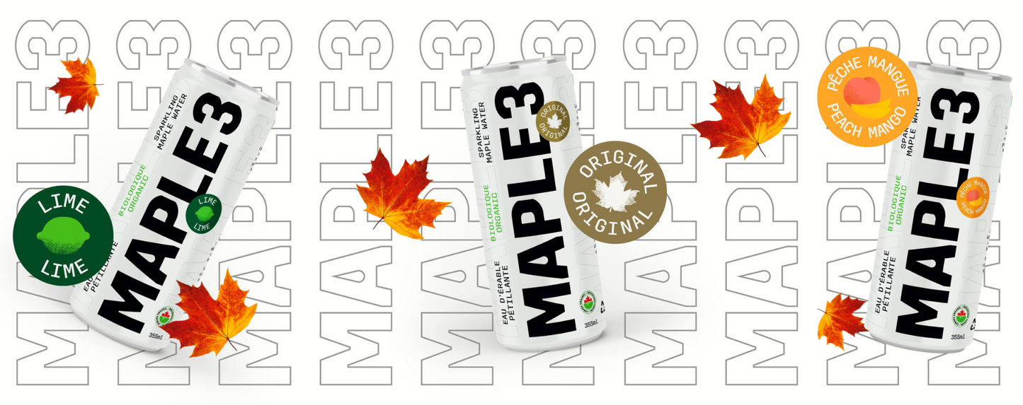 Variety Pack: Sparkling Organic Maple Water: 12 pack (12FL OZ)
